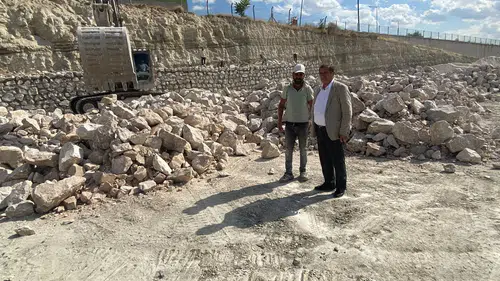 Soğuk Hava ve Tarım Depolarının Hafriyat Çalışmaları Sürüyor