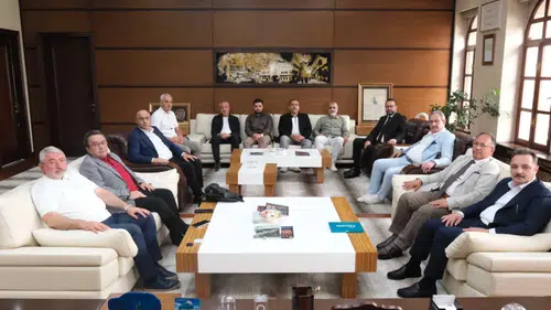 TİMBİR, Başkan Aşgın’ı Ziyaret Etti