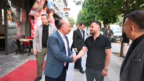 Çalgan, Esnaf ve Vatandaşlarla Buluştu