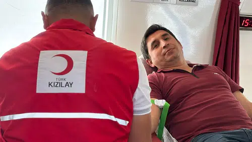 Türk Kızılay Alaca'da 112 Ünite Kan Topladı