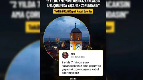 Onedio'dan Aubameyang'ın Çorum'u Reddetmesine Özel İçerik!