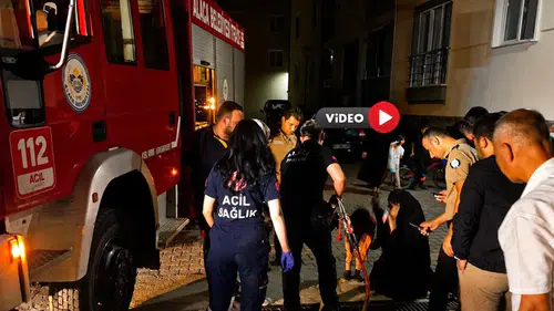 Sıkışan Çocuğu İtfaiye Böyle Kurtardı