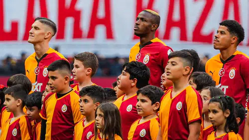 Galatasaray'dan Arca Çorum FK Maçı İçin Özel Seremoni