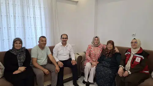 Şehit Eşine Vefa Ziyareti
