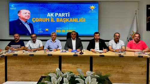 Çorum İçin Ortak Akıl ve İstişare Vurgusu
