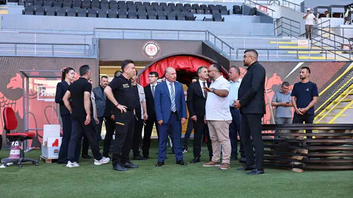 Stadyumdaki Hazırlıklar Denetlendi