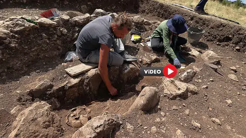 Hattuşa'da Yeni Mezarlar Bulundu