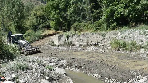 İskilip’te Taşkın Riskine Karşı Akçay'da Çalışma Başladı