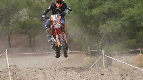 Enduro Motosiklet Yarışları Yapıldı
