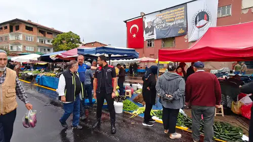 Pazar Yeri Modern Bir Görünüme Kavuştu