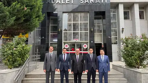 Ahlatcı’dan Adliye Ziyareti