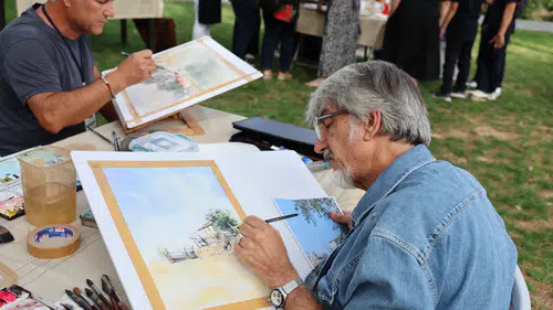 Uluslararası Suluboya Festivali Sanatseverlerle Buluştu