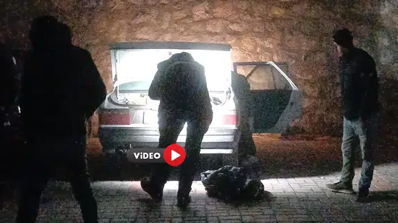 Boş Otomobile Kurşun Yağdırdılar