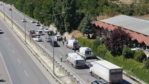Çorum'da Zincirleme Kaza