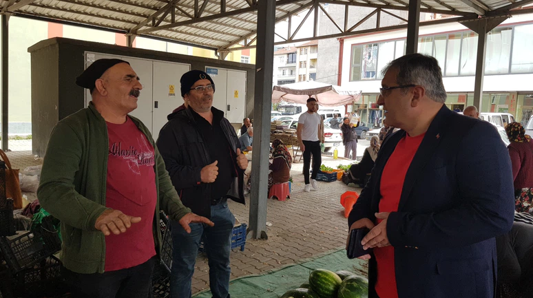 Bayat Sebze Pazarındaki Yeni Hizmetler Beğeni Topluyor