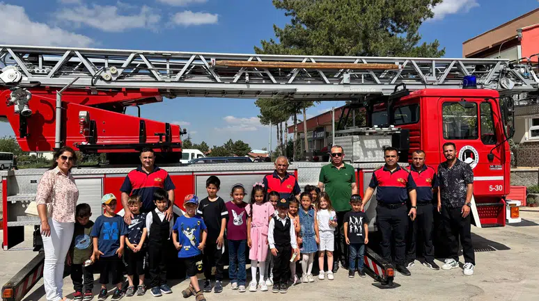 Minikler İtfaiyeyi Tanıdı