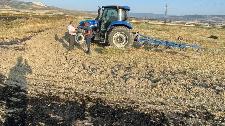 Elektrik Direğinden Yangın Çıktı