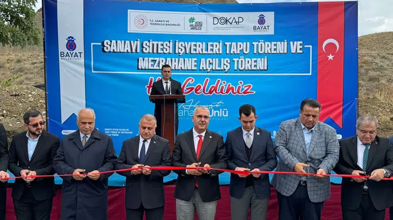 Sanayi Esnafı Tapularına Kavuştu