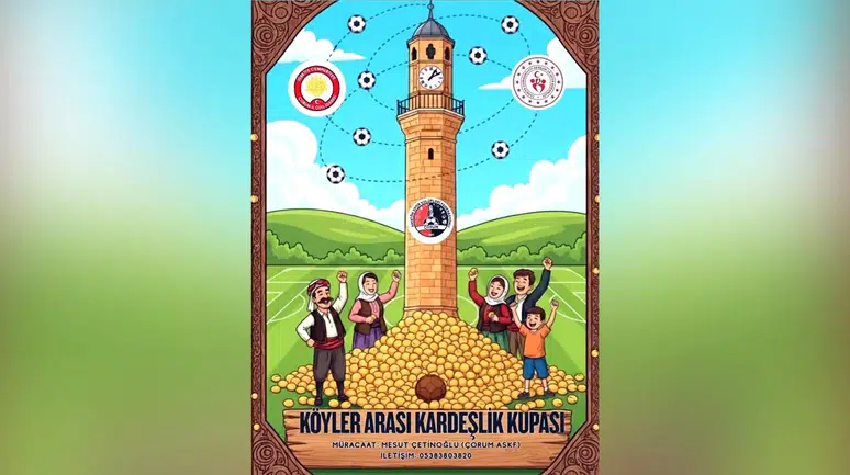 Çorum’da Köyler Arası Kardeşlik Kupası Düzenlenecek