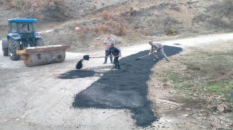 Kızılcapelit’te Yama Mesaisi