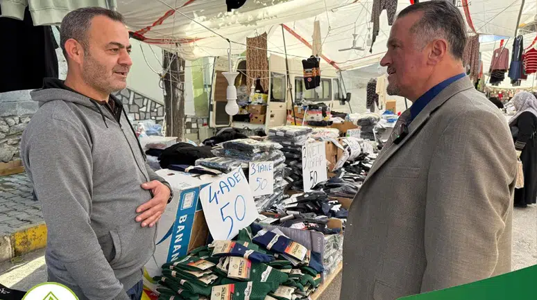 Başkan Dereli, Panayır Esnafını Dinledi