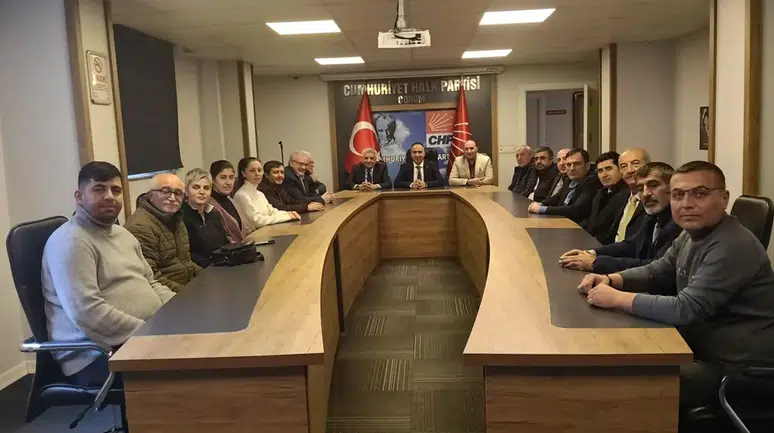 Dedesli Ovası Türkmen Köyleri Derneği'nden CHP’ye Tebrik Ziyareti