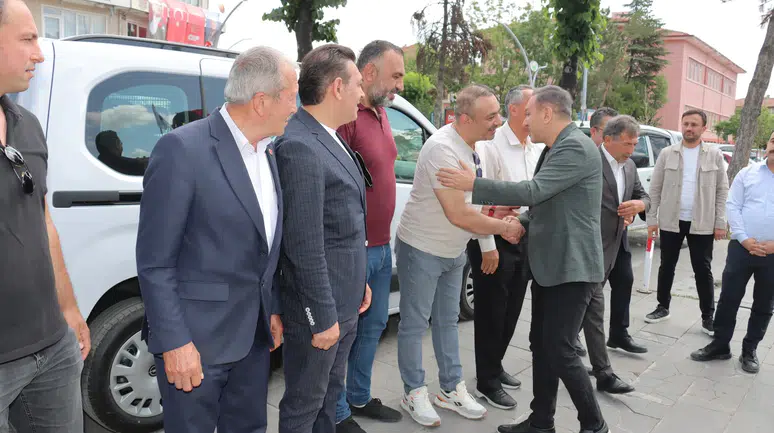 Başkan Dere Görevine Başladı