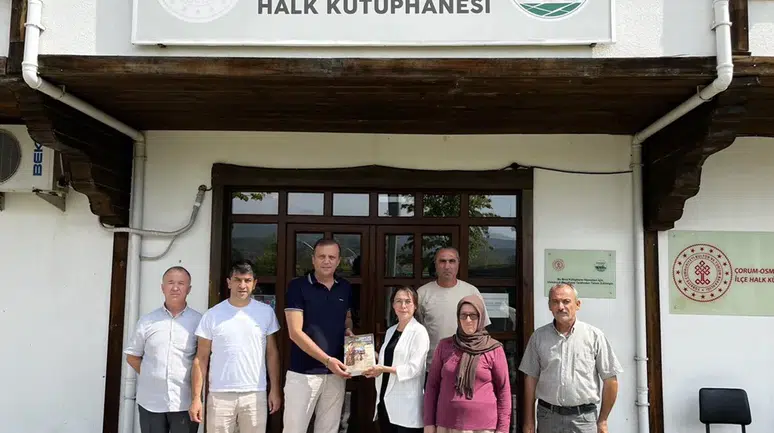 Osmancık Tarihi Kitabı, Kütüphanedeki Yerini Aldı