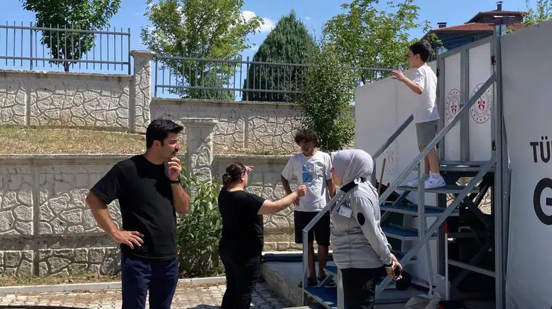 Spor Hizmetleri Müdürü, Kale Mahallesindeki Portatif Havuzu İnceledi