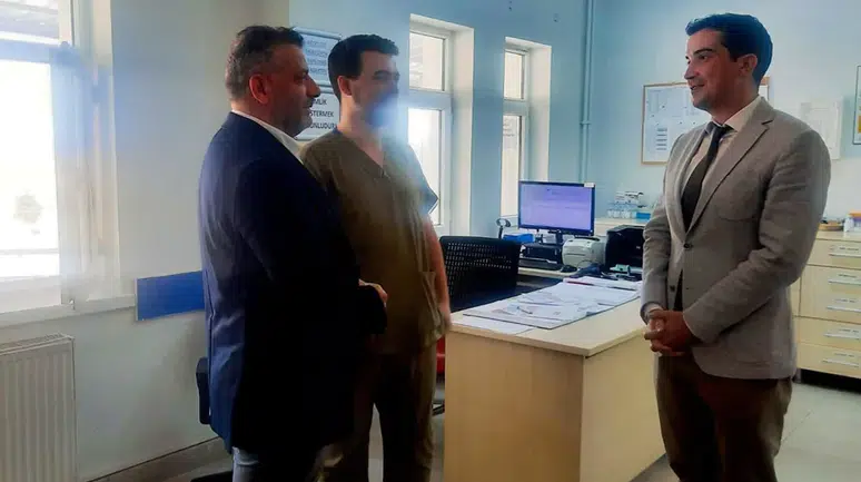 Zehir’den Boğazkale Devlet Hastanesi'ne Ziyaret