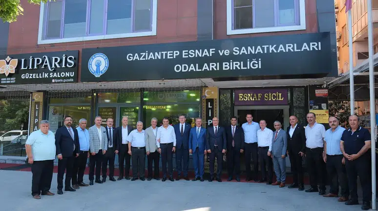 Tahtasız, Gaziantep’te Esnafın Sorunlarını Dinledi