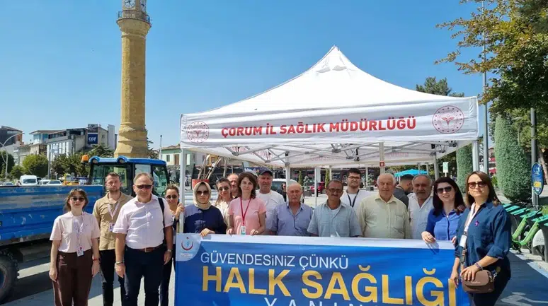 Meydanda 'Koruyan Geliştiren Sağlık' Etkinliği