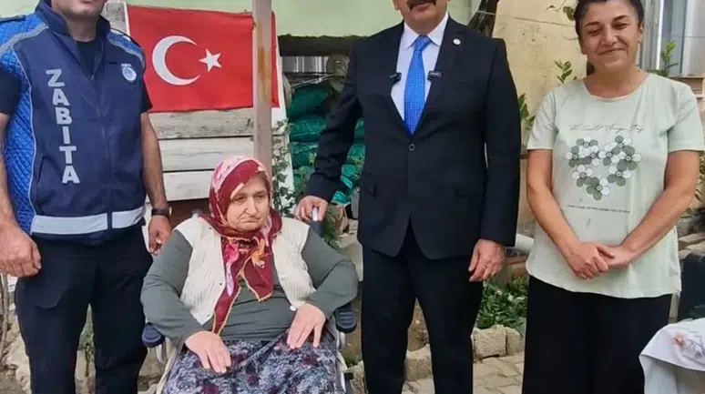 İhtiyaç Sahibi Vatandaşa Akülü Sandalye Desteği