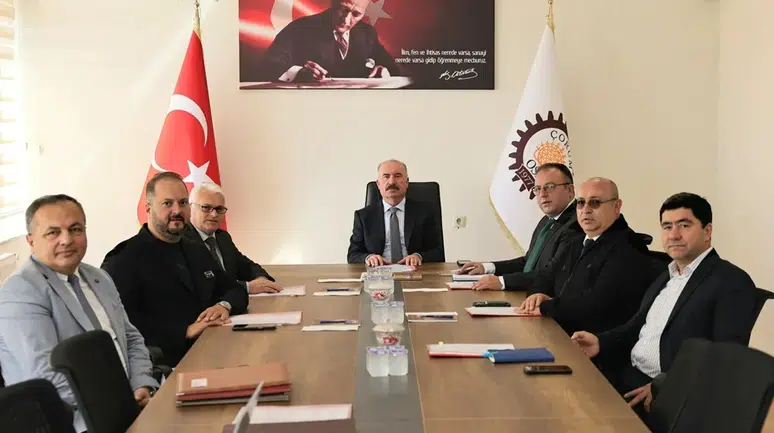 OSB Yönetimi Toplandı