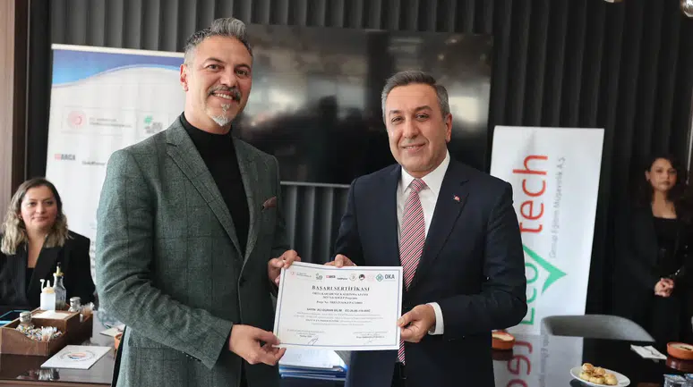 Savunma Sanayisi İçin Yetiştirilen Kursiyer Sertifikalarını Aldı