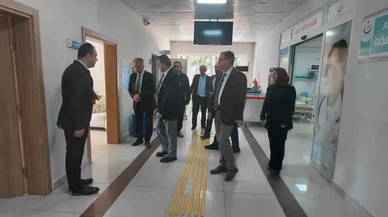 Sağlık Heyeti, İhtiyaçları Yerinde Tespit Etti
