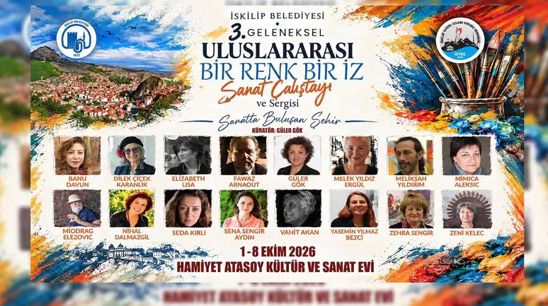 3. Uluslararası Bir Renk Bir İz Sanat Çalıştayı Başlıyor