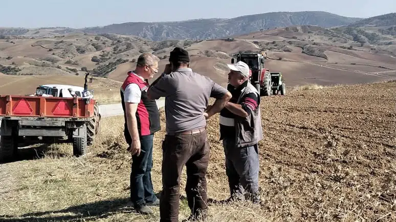 Sungurlu’da Hububat Ekimi Mesaisi