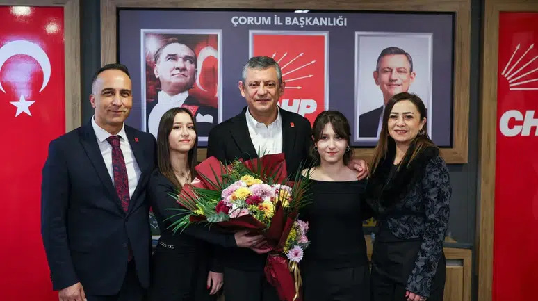 Özel’den Çorum Teşkilatına Ziyaret