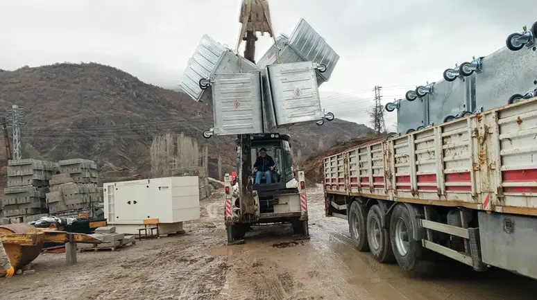 Oğuzlar’a Bakanlıktan Konteyner Desteği