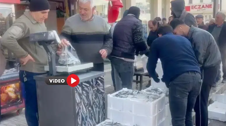 1 Ton 700 Kilogram Balığı Ücretsiz Dağıttılar