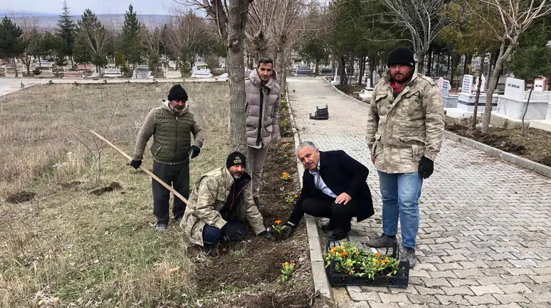 Boğazkale’de Mezarlıklara Kapsamlı Peyzaj Düzenlemesi