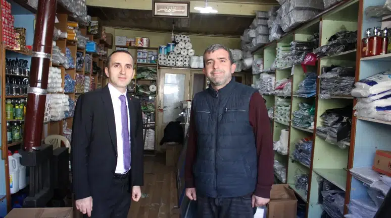 Kaymakam Polat Esnafla Bir Araya Geldi