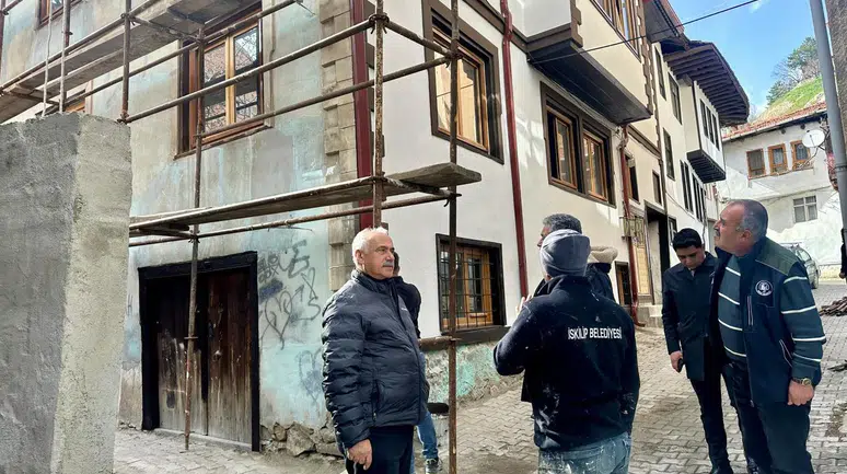 İskilip Sokakları Güzelleşiyor