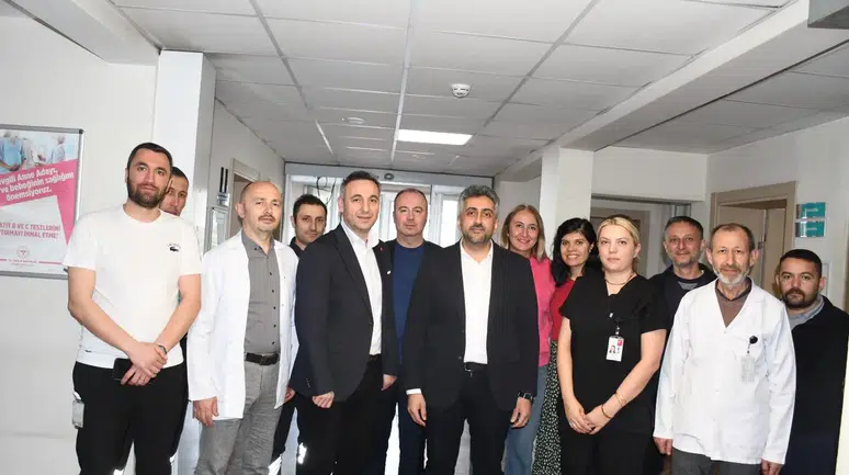 Hastane Yönetimi Sağlık Tesislerini İnceledi