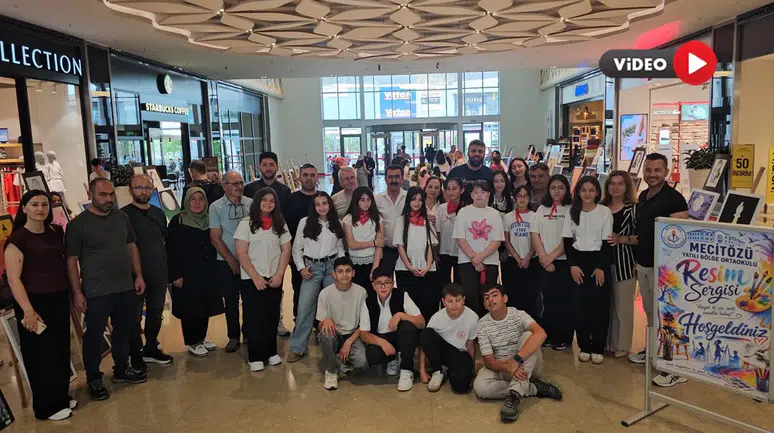 Mecitözü’nde Öğrencilerden Geri Dönüşüm Temalı Sergi