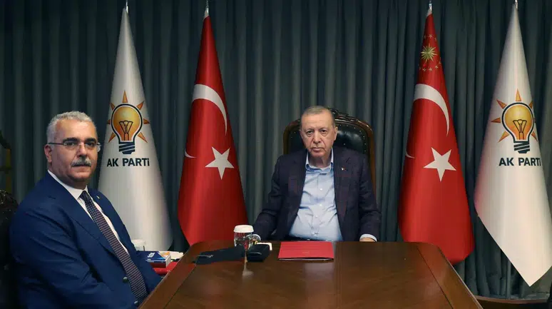 Ahlatcı, Cumhurbaşkanı Erdoğan ile Bir Araya Geldi