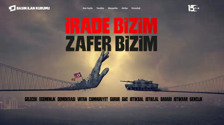 ‘15temmuz.bik.gov.tr’ Erişime Açıldı