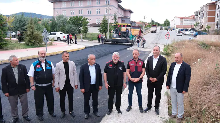 Dodurga Belediyesine Asfalt Desteği