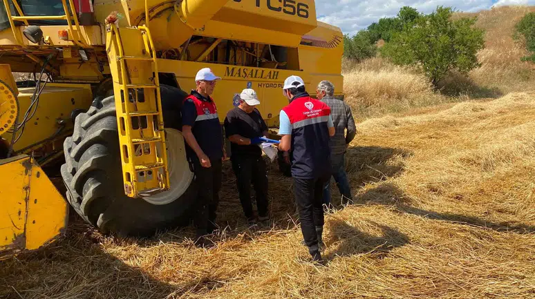 Biçerdöver Kontrolleri Hız Kesmeden Devam Ediyor
